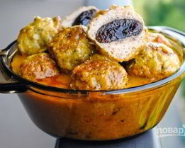 Фрикадельки с сюрпризом