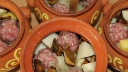 фрикадельки в микроволновке