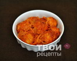 Фрикадельки в томатном соусе