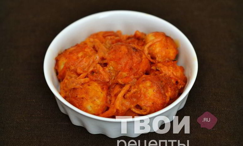 Рецепт фрикаделек в томатном соусе