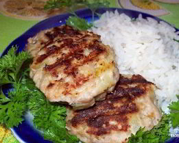 Куриные фрикадельки-гриль