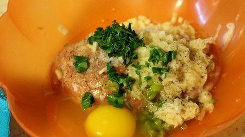 праздничные спагетти с фрикадельками