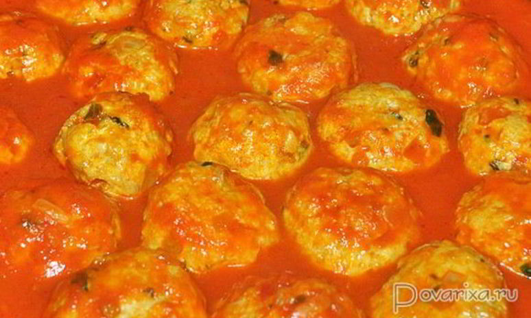 Рецепт рыбных фрикаделек в томатном соусе