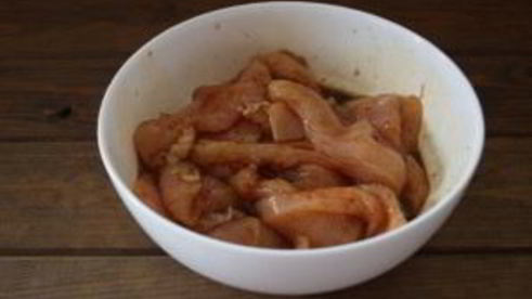 гарнир диетический с курицей