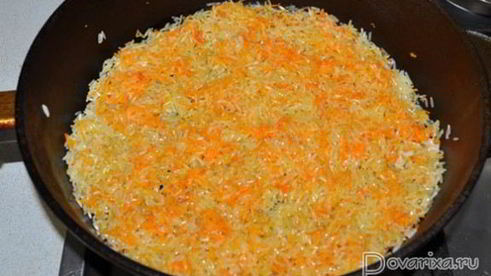 гарнир из риса с кукурузой