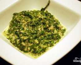 Гарнир из шпината