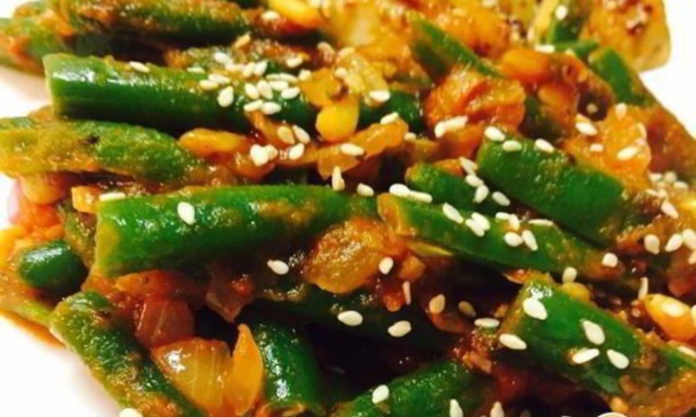 Рецепт гарнира из стручковой фасоли