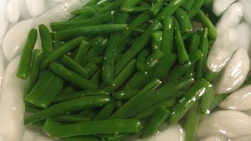 гарнир из стручковой фасоли