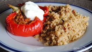Гарнир к фаршированным перцам