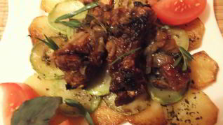 Гарнир к ребрышкам свиным