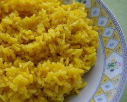 Ароматный рис на сковородке