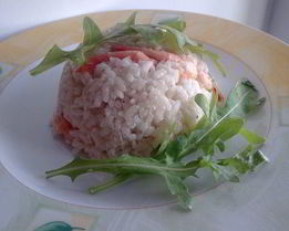 Арроз кон коко и камаронес — рис с кокосом и креветками