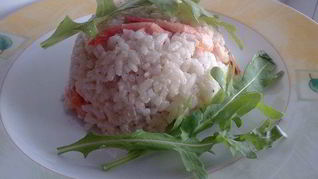 Арроз кон коко и камаронес — рис с кокосом и креветками