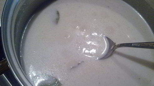 арроз кон коко и камаронес — рис с кокосом и креветками