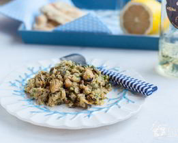 Чечевица с мидиями