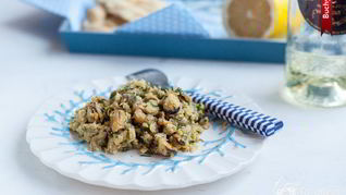 Чечевица с мидиями