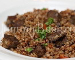 Гречневая крупа с тушенкой в мультиварке
