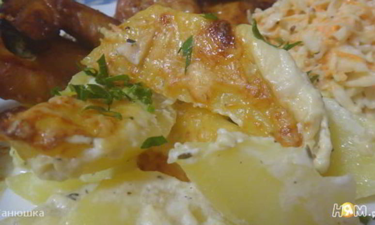 Рецепт картофеля дофине