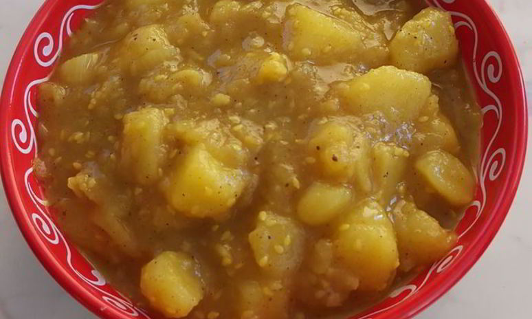 Рецепт картофеля карри