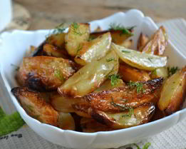 Картофель по-деревенски в духовке