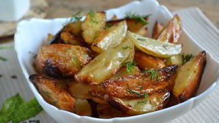 Картофель по-деревенски в духовке