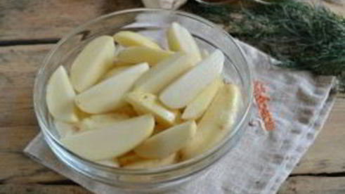 картофель по-деревенски в духовке