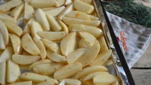 картофель по-деревенски в духовке