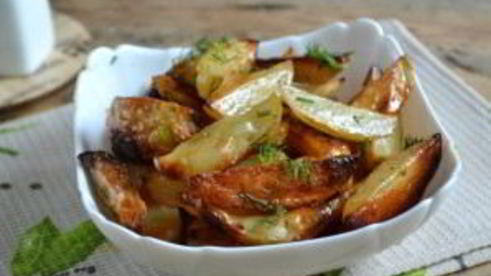 картофель по-деревенски в духовке