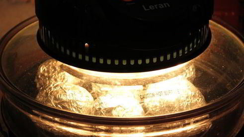 картофель с беконом в аэрогриле