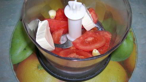 картофель с двумя начинками