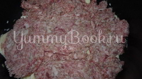 картофель с фаршем в сметане из мультиварки