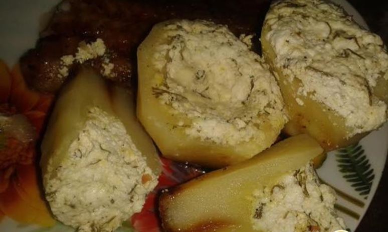 Рецепт картофеля с фетой в мультиварке