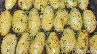 Картофель с майонезом в духовке