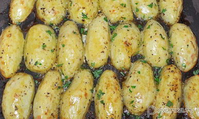 Рецепт картофеля с майонезом в духовке