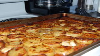 Картофель с маслом