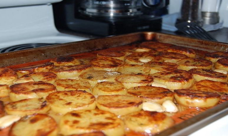 Рецепт картофеля с маслом