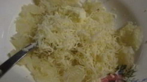 картофель в фольге с сыром