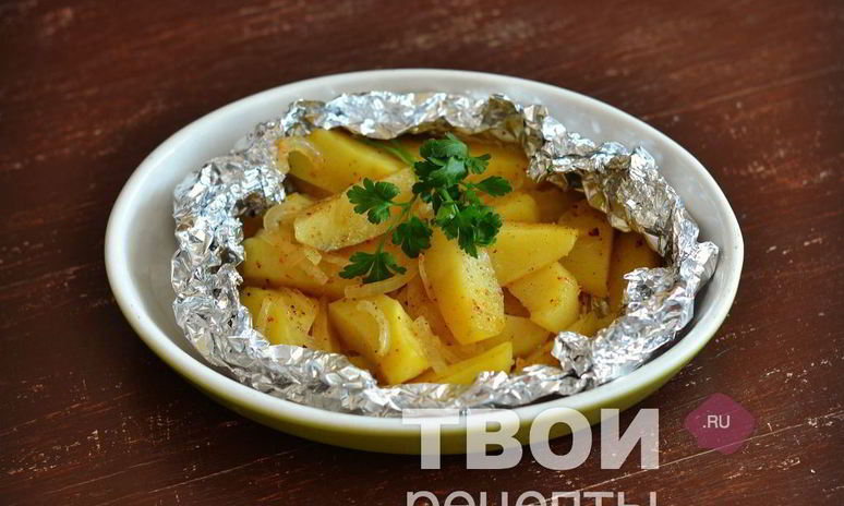 Рецепт картофеля в фольге