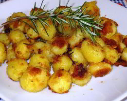 Картофель в панировочных сухарях