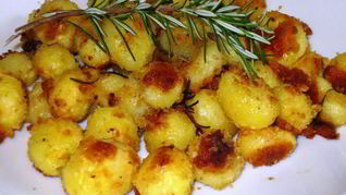 Картофель в панировочных сухарях