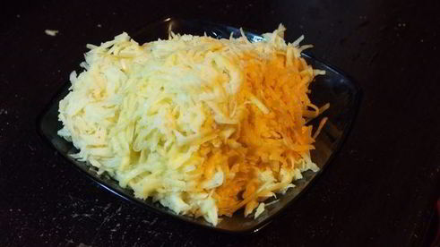 картофельные корзиночки с куриным филе