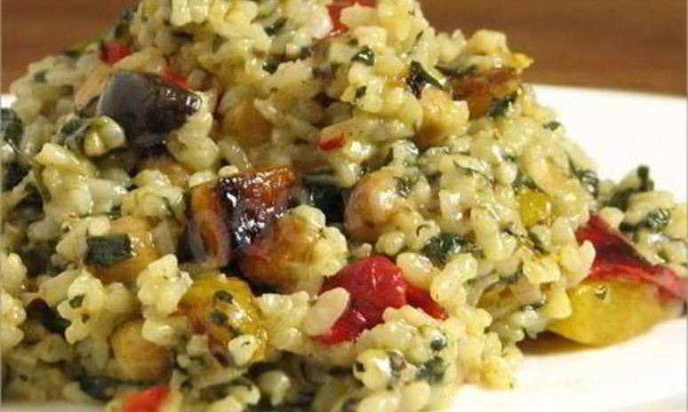 Рецепт кома ранг чай — риса с овощами