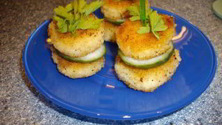Крокеты из манной крупы