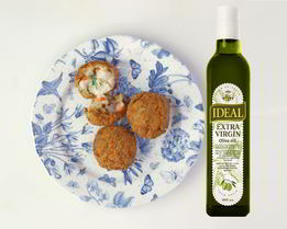 Крокеты из серых креветок