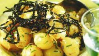 Молодой картофель с нори