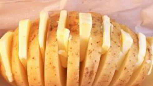 печеный картофель с сыром