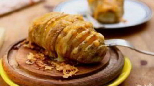 печеный картофель с сыром