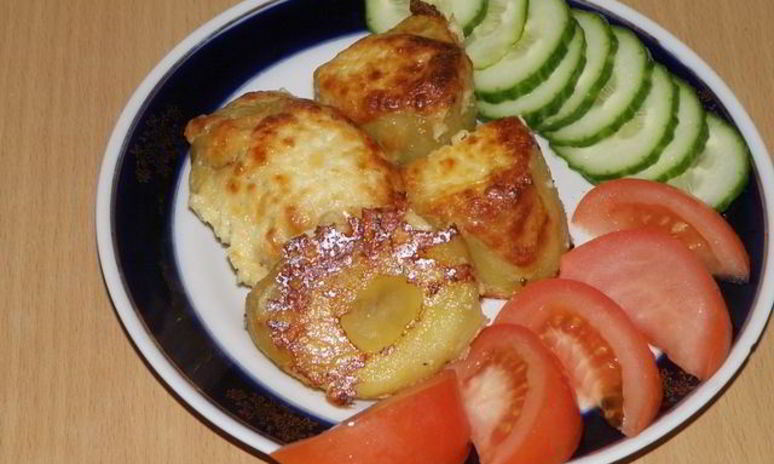 Рецепт печеного картофеля в духовке