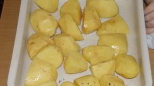 печеный картофель в духовке