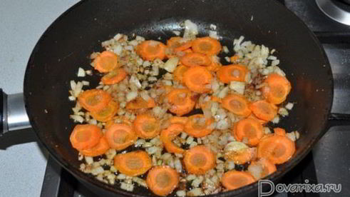 пряный рис с овощами для гарнира